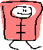kid in lifejacket cartoon